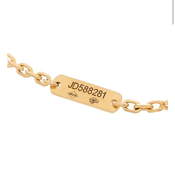 Van Cleef & Arpels 18k Rose Gold Mother of Pearl Lucky Spring Plum Blossom - Picture 2 of 6